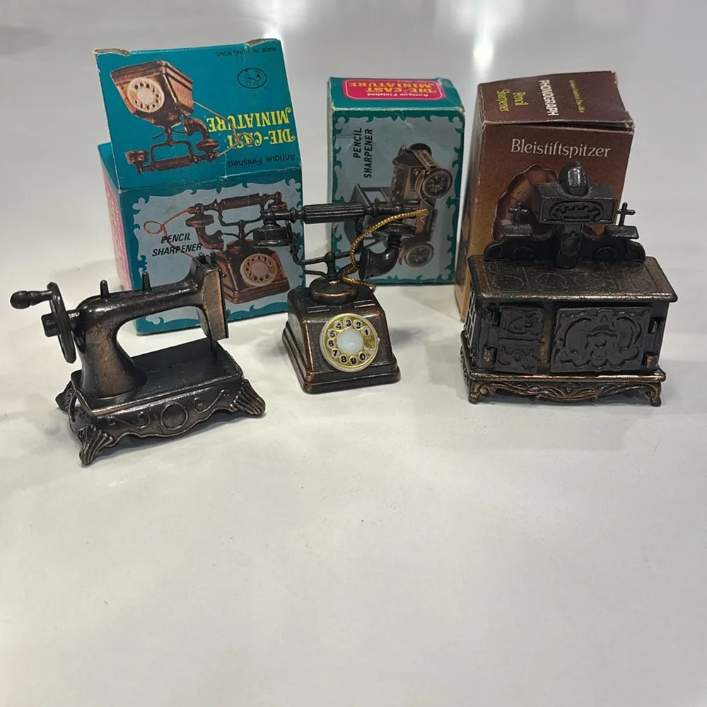 Miniature Vintage 7 Pencil Sharpeners